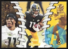 2020 Panini Chronicles Omega Bronze Chase Claypool RC #O-16 Pittsburgh Steelers